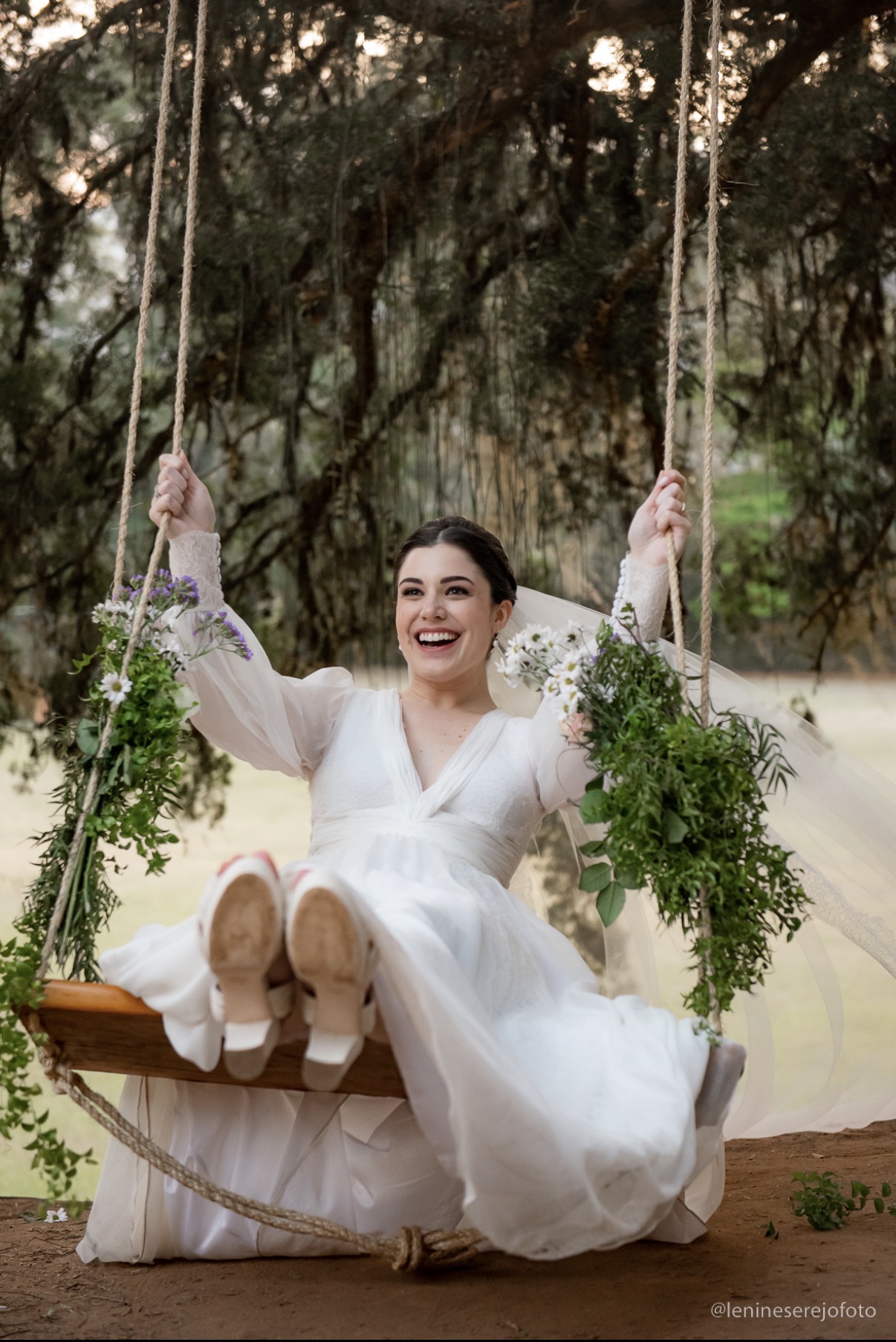 Noiva produzida por Claudia Mendes
